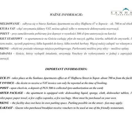 Sanhaus - Scandic - Z Balkonem 200 Metrów Od Plaży Apartamento Sopot