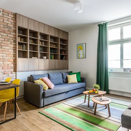 Sanhaus Apartments - Scandic - Apartament Z Balkonem 200 Metrow Od Plazy Sopot