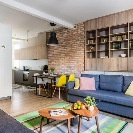 Apartment Sanhaus Apartments - Scandic - Apartament Z Balkonem 200 Metrow Od Plazy *