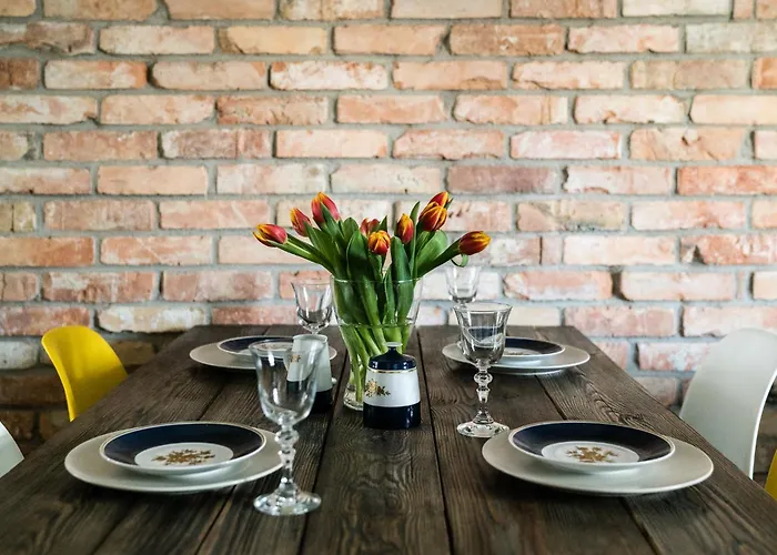 アパート Sanhaus - Scandic - Z Balkonem 200 Metrow Od Plazy