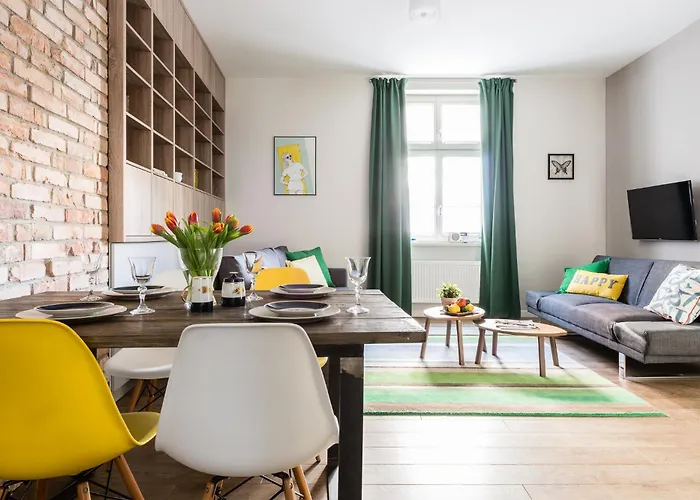 Sanhaus - Scandic - Z Balkonem 200 Metrow Od Plazy アパート *