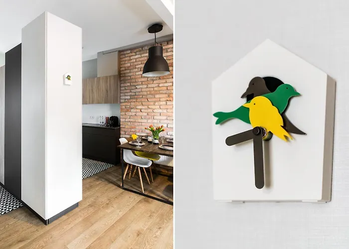 アパート Sanhaus - Scandic - Z Balkonem 200 Metrow Od Plazy ソポト