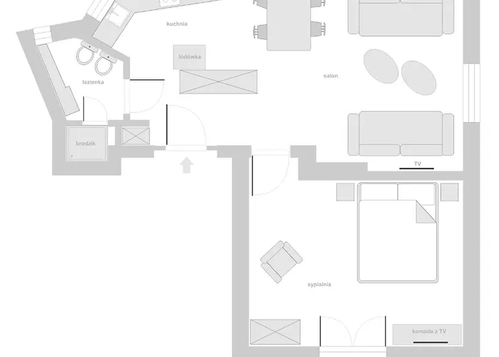 Sanhaus - Scandic - Z Balkonem 200 Metrow Od Plazy