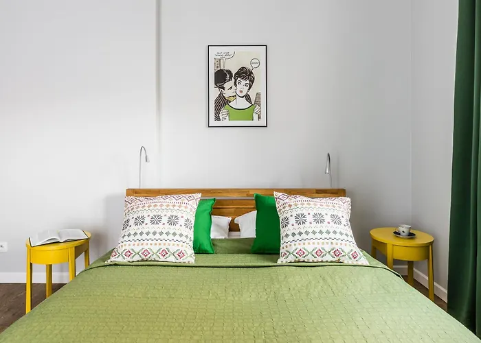 アパート Sanhaus - Scandic - Z Balkonem 200 Metrow Od Plazy ソポト